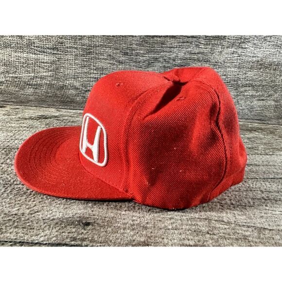 Honda Red Hat Eefect Automotive Car Gearhead Cap L/XL size fitted - Picture 2 of 8